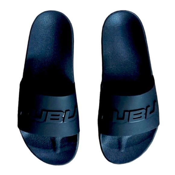 β’ New β’ FUBU Menβs Black Slides Size 7 - Picture 6 of 13